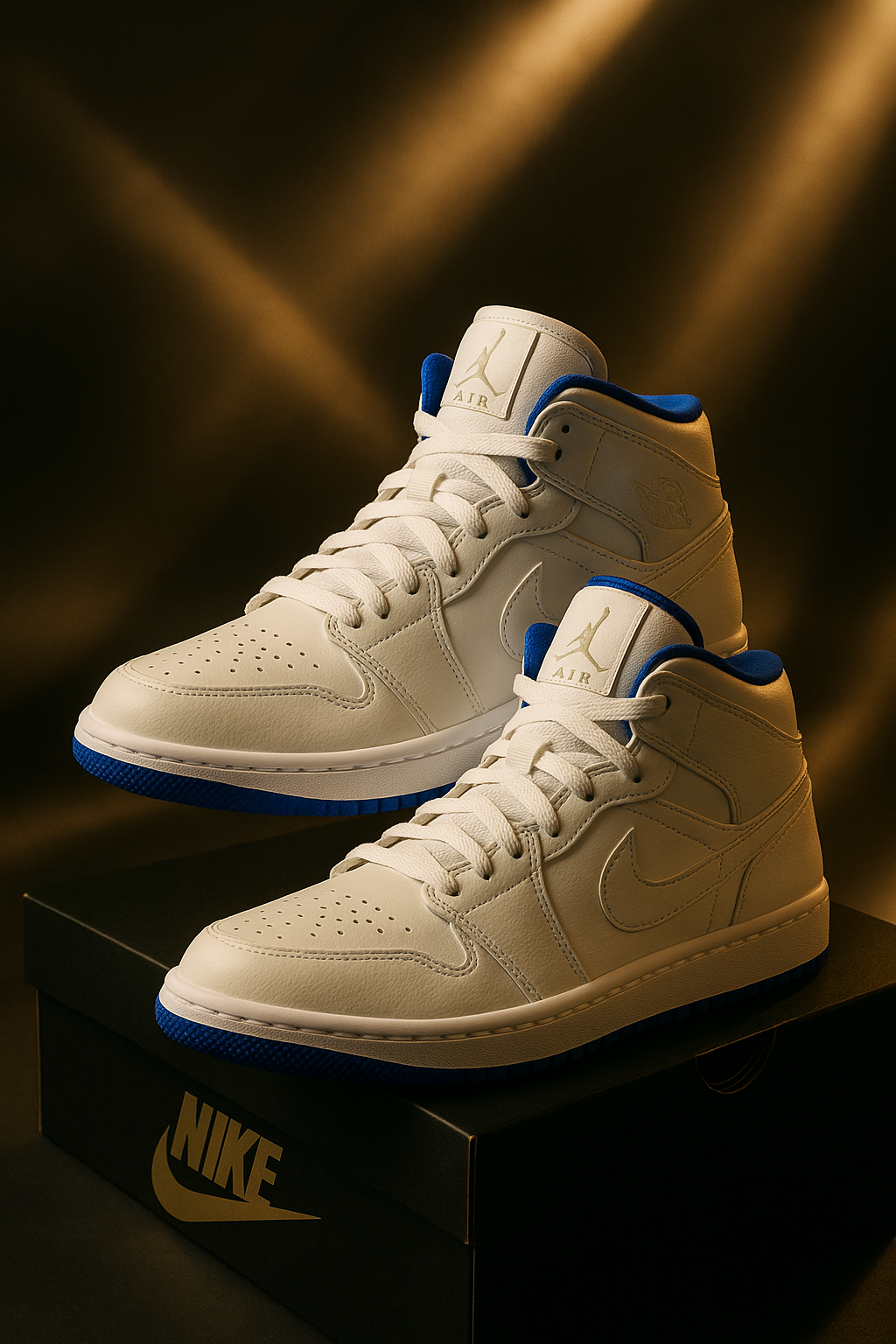🔥👟 AIR JORDAN 1 MID 🔵👑