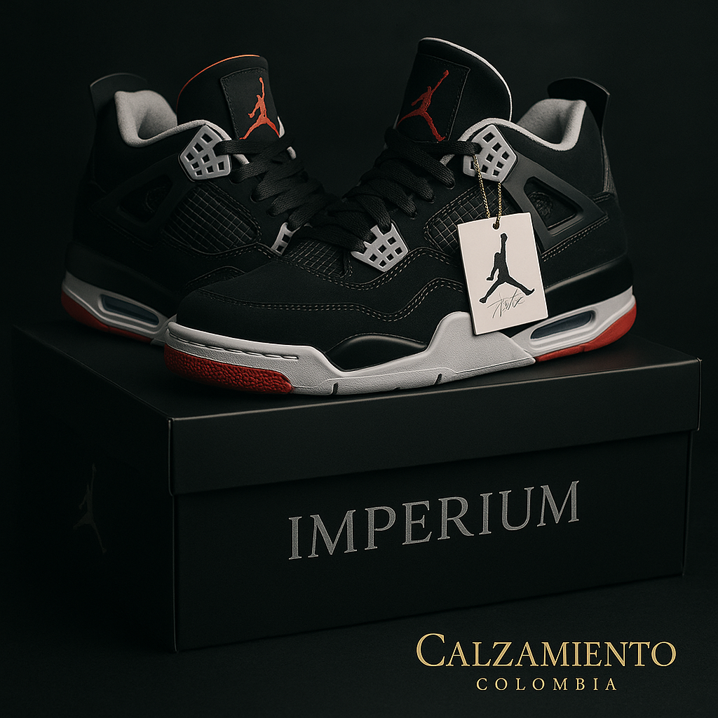 🔥AIR JORDAN 4 “BRED OG” 🔴⚫️ - EDICIÓN LEYENDA💣