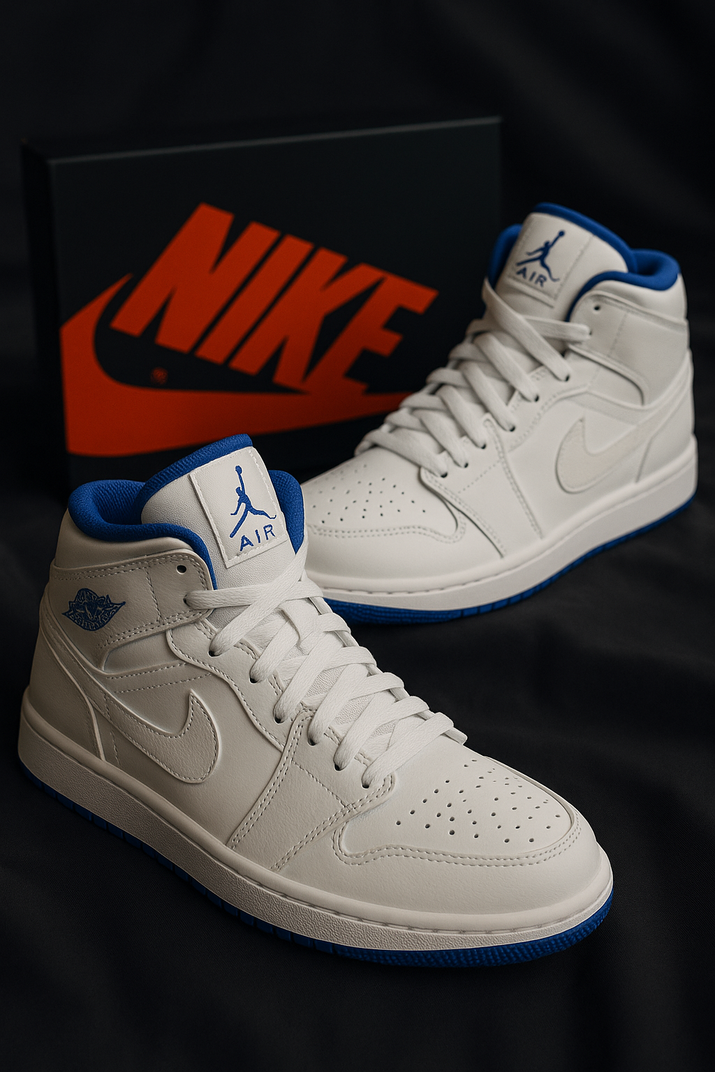 🔥👟 AIR JORDAN 1 MID 🔵👑